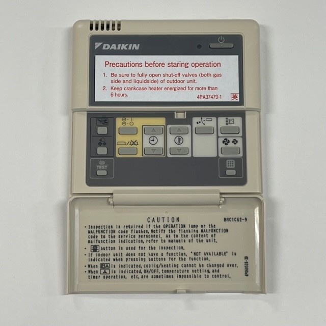 REMOTE CONTROLLER (BRC1C62) FXS40LVE